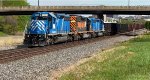 WE 7006 leads the shove back to the Wheeling about 2 miles away.